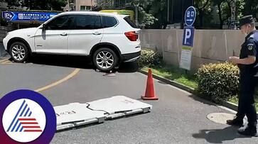 China Developed valet robot compact extendable cart for towing vehicle video goes viral ckm China Developed valet robot compact extendable cart for towing vehicle video goes viral ckm