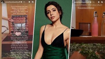 Samantha Ruth Prabhu in Bhutan: Actress enjoys Bhutanese hot stone bath called 'Dotsho' RBA Samantha Ruth Prabhu in Bhutan: Actress enjoys Bhutanese hot stone bath called 'Dotsho' RBA