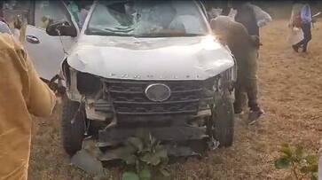 Union minister Prahlad Patel injured in car accident, one dead sgb Union minister Prahlad Patel injured in car accident, one dead sgb