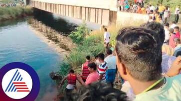 A car fell into the VC canal 5 died in pandavapur at mandya rav A car fell into the VC canal 5 died in pandavapur at mandya rav
