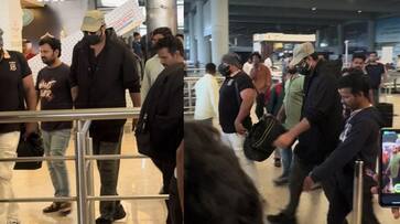 Young Rebel Star Prabhas Landed In Hyderabad Photos Viral JMS Young Rebel Star Prabhas Landed In Hyderabad Photos Viral JMS