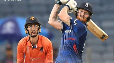 Ben Stokes hit his Maiden World Cup Century Against Netherlands in 40t Match of World Cup 2023 at Pune rsk Ben Stokes hit his Maiden World Cup Century Against Netherlands in 40t Match of World Cup 2023 at Pune rsk