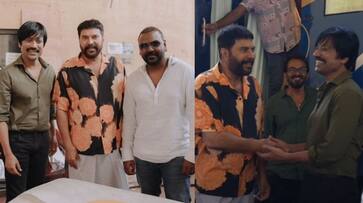 Raghava Lawrence and Sj Suryah visit mammootty movie turbo location Jigarthanda DoubleX nrn Raghava Lawrence and Sj Suryah visit mammootty movie turbo location Jigarthanda DoubleX nrn