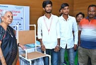 19 year old Abhishek Chaudhary remarkable innovation of remote helmet and voice controlled wheelchairs iwh
