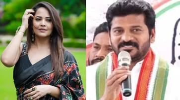 Anasuya Bharadwaj Shocking comment on Revanth Reddy Speech NSK Anasuya Bharadwaj Shocking comment on Revanth Reddy Speech NSK
