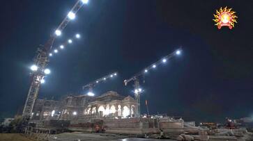 Watch the spectacular view of the grand Ram Mandir in Ayodhya Watch the spectacular view of the grand Ram Mandir in Ayodhya