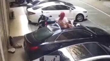 Girlfriend jump from 4th floor window when wife comes home unexpectedly Funny story viral with video ckm Girlfriend jump from 4th floor window when wife comes home unexpectedly Funny story viral with video ckm