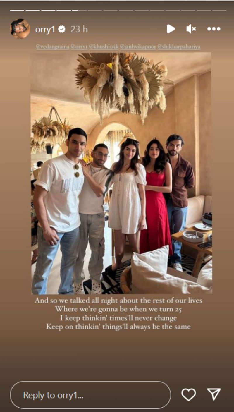 The Archies: Are Khushi Kapoor and Vedang Raina dating? Orry's Instagram hints at possible affair SHG
