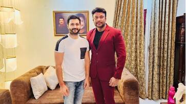 Garadi hero surya says that actor darshan is his godfather srb Garadi hero surya says that actor darshan is his godfather srb