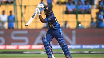 Kusal Perera hits fastest fifty in World Cup Cricket, Sri Lanka loss 5 wicets vs New Zealand Kusal Perera hits fastest fifty in World Cup Cricket, Sri Lanka loss 5 wicets vs New Zealand