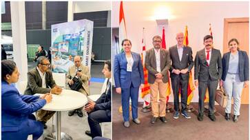 Smart City World Expo in Barcelona Mayor Arya Rajendran kerala representative btb Smart City World Expo in Barcelona Mayor Arya Rajendran kerala representative btb