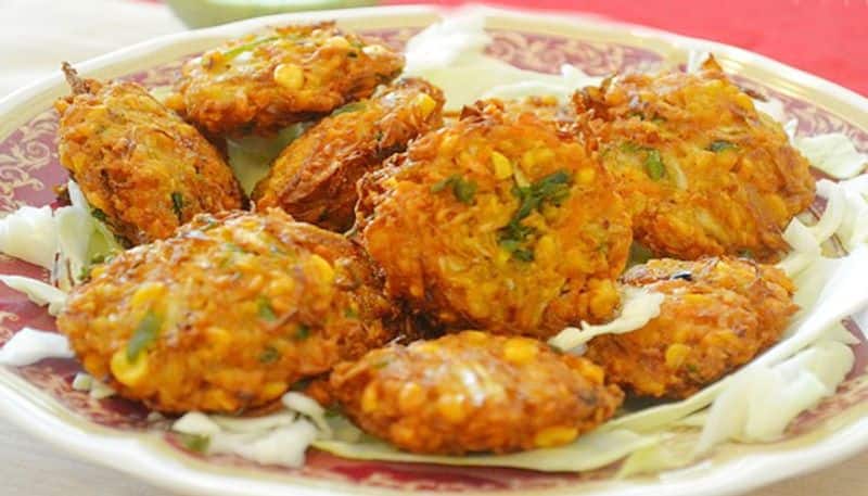 masala vadai and cabbage vadai recipe for diwali 2023 in tamil mks