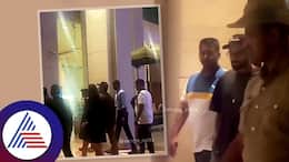 ICC World cup Virat Kohli Anushka Sharma spotted in Bengaluru Hotel ahead of India vs Netherland match ckm