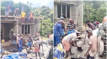 citu blocks construction of house Around 25 local people together completed works btb citu blocks construction of house Around 25 local people together completed works btb