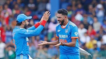 ICC rankings Mohammed Siraj replaced as No 1 ODI bowler by South Africa star Keshav Maharaj kvn ICC rankings Mohammed Siraj replaced as No 1 ODI bowler by South Africa star Keshav Maharaj kvn