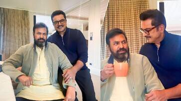Mohan Babu and Sarath Kumar In Manchu Vishnu Kannappa Movie Jms Mohan Babu and Sarath Kumar In Manchu Vishnu Kannappa Movie Jms