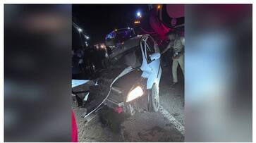 Car rammed into vehicles at toll plaza, 3 dead, 6 injured..ISR Car rammed into vehicles at toll plaza, 3 dead, 6 injured..ISR