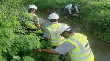 Farmers Faces Problems for Chemical Waste Water from Cement Factory in Kalaburagi grg Farmers Faces Problems for Chemical Waste Water from Cement Factory in Kalaburagi grg