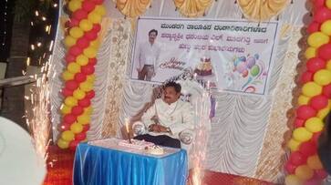 Tahsildar Birthday Celebration Amid Drought in Gadag grg Tahsildar Birthday Celebration Amid Drought in Gadag grg