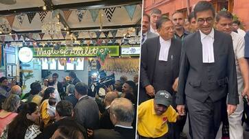 CJI inaugurates 'Mitti Cafe' managed by specially-abled in Supreme Court; heartwarming videos go viral snt CJI inaugurates 'Mitti Cafe' managed by specially-abled in Supreme Court; heartwarming videos go viral snt