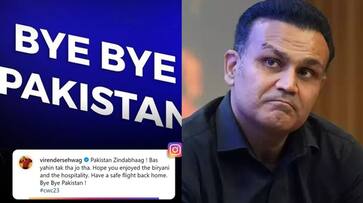 Virender Sehwag TROLLS Pak Ahead Of Eng Match Hilarious Post Goes VIRAL Muslims Unsafe In India says Fan san Virender Sehwag TROLLS Pak Ahead Of Eng Match Hilarious Post Goes VIRAL Muslims Unsafe In India says Fan san