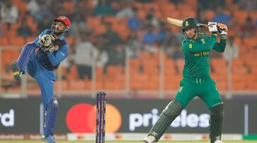 South Africa beat Afghanistan by 5 wicket difference in 42nd match of World Cup 2023 at Ahmedabad rsk South Africa beat Afghanistan by 5 wicket difference in 42nd match of World Cup 2023 at Ahmedabad rsk