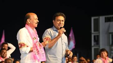 Congress minority declaration with BJP's ideology, Says KTR, demands to take back RMA Congress minority declaration with BJP's ideology, Says KTR, demands to take back RMA