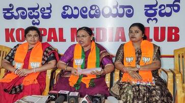 BJP MLC Hemalatha Naik Slams Karnataka Congress Government grg BJP MLC Hemalatha Naik Slams Karnataka Congress Government grg