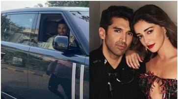 Ananya Panday, Aditya Roy Kapur papped on 'romantic long drive' in viral video - WATCH vma Ananya Panday, Aditya Roy Kapur papped on 'romantic long drive' in viral video - WATCH vma