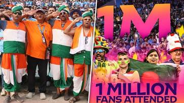 ICC welcomes one-millionth fan as ODI World Cup 2023 on track to break attendance records snt ICC welcomes one-millionth fan as ODI World Cup 2023 on track to break attendance records snt