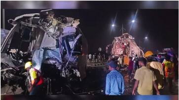 Five persons killed and more than 20 injured after two buses collide in tamilnadu nbu Five persons killed and more than 20 injured after two buses collide in tamilnadu nbu