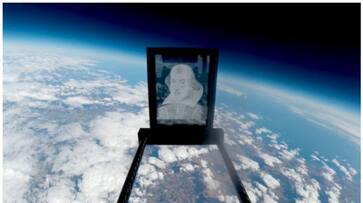 William Shakespeare portrait in space on First Folios 400th anniversary bkg William Shakespeare portrait in space on First Folios 400th anniversary bkg