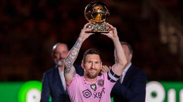 football WATCH Lionel Messi celebrates 8th Ballon d'Or trophy with Inter Miami fans amid 'Messi, Messi' chants snt football WATCH Lionel Messi celebrates 8th Ballon d'Or trophy with Inter Miami fans amid 'Messi, Messi' chants snt