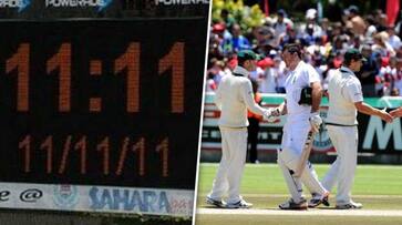 Numerical coincidence: When South Africa needed 111 runs to beat Australia on 11.11.11 at 11:11 am snt Numerical coincidence: When South Africa needed 111 runs to beat Australia on 11.11.11 at 11:11 am snt
