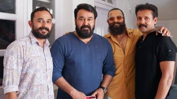 Mohanlal visited Jayasurya starrer film Kathanar location hrk Mohanlal visited Jayasurya starrer film Kathanar location hrk