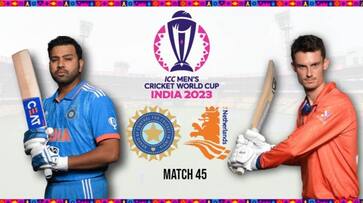 ICC World Cup 2023 Team India win the toss and elect to bat first against Netherlands kvn ICC World Cup 2023 Team India win the toss and elect to bat first against Netherlands kvn