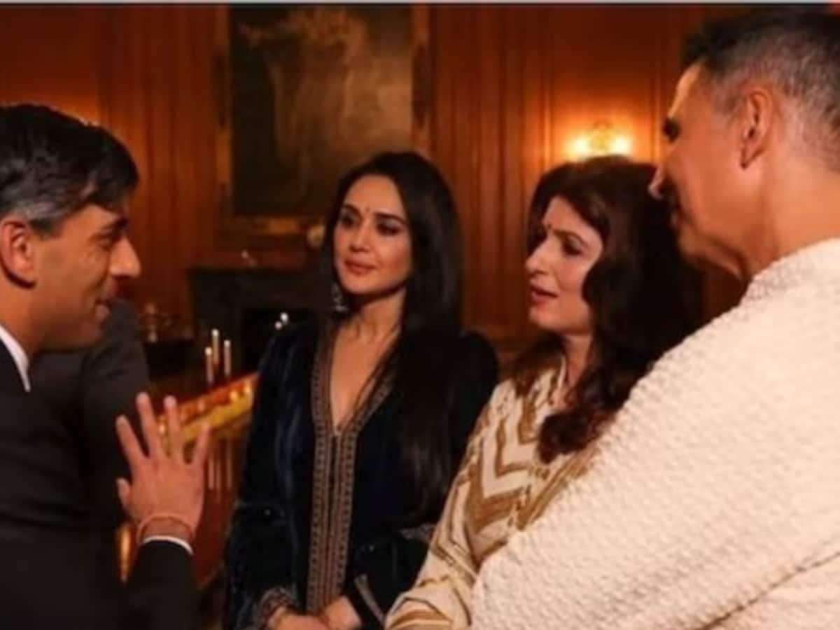 Twinkle Khanna Xxx Hd Video - Diwali 2023: Akshay Kumar, Twinkle Khanna and Preity Zinta attend UK PM  Rishi Sunak's celebration in London