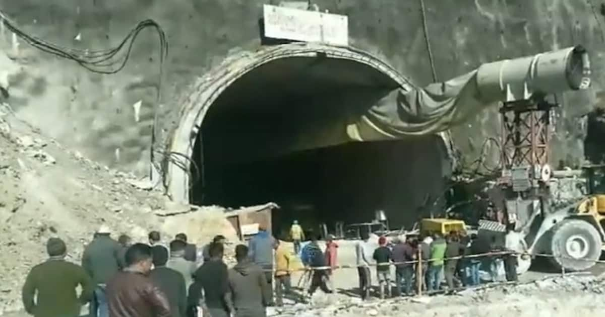 Uttarkashi Tunnel Collapse: Rescue Operation Halted As Auger Machine ...