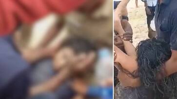 Coastal police and ppp coastal wardens rescued the young woman who was on the verge of death by drowning Coastal police and ppp coastal wardens rescued the young woman who was on the verge of death by drowning