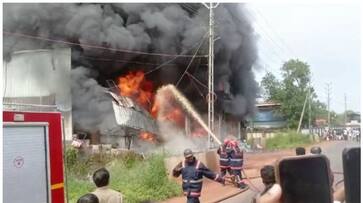 malappuram paint shop fire four injured sts malappuram paint shop fire four injured sts