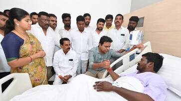 Telangana Minister KTR Responds attack onAchampet MLA Guvvala Balaraju lns Telangana Minister KTR Responds attack onAchampet MLA Guvvala Balaraju lns