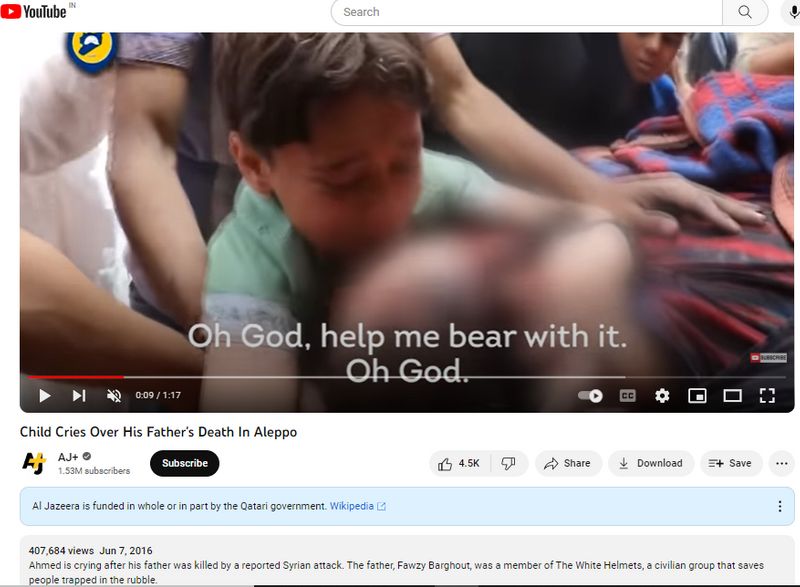 Unrelated videos of children crying falsely linked to Israel Hamas War Fact Check 2023 11 12