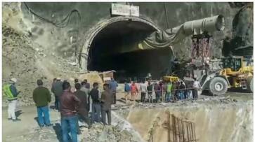 under construction tunnel collapsed and 36 workers feared trapped inside it afe under construction tunnel collapsed and 36 workers feared trapped inside it afe