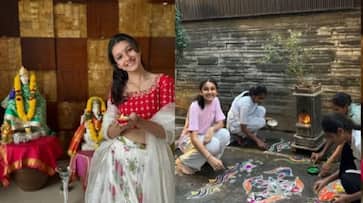 Sitara Ghattamaneni Diwali Celebration In Mahesh Babu House JMS Sitara Ghattamaneni Diwali Celebration In Mahesh Babu House JMS