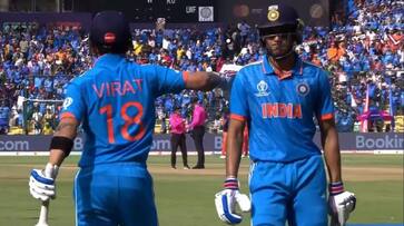 Virat Kohli has congratulated Shubman Gill who scored a half-century in the 45th league match of World Cup against Netherlands at Bengaluru rsk Virat Kohli has congratulated Shubman Gill who scored a half-century in the 45th league match of World Cup against Netherlands at Bengaluru rsk