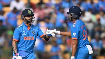 ICC World cup 2023: Rohit Sharma, Virat Kohli, Shreyas Iyer, KL Rahul, Shubman Gill, India v Netherlands CRA ICC World cup 2023: Rohit Sharma, Virat Kohli, Shreyas Iyer, KL Rahul, Shubman Gill, India v Netherlands CRA