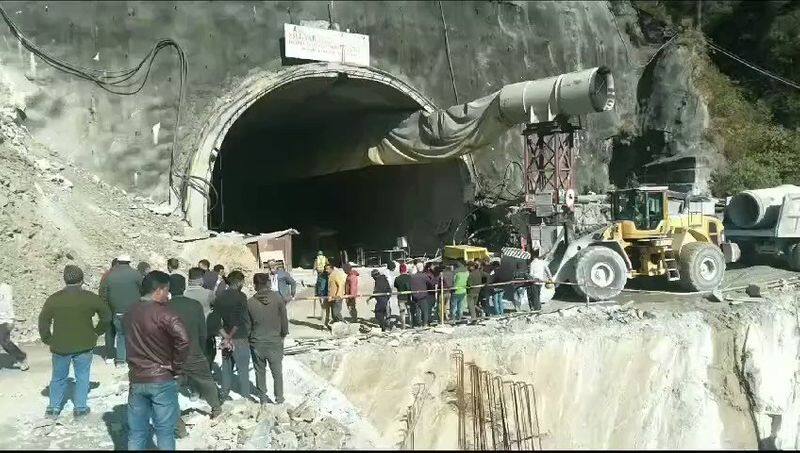 Under Construction Tunnel Collapses In Uttarakhand, 40 Workers Feared Trapped sgb
