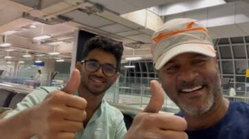 South Indian Michael Jackson Actor Prabhu Deva Wished Happy Diwali with his son ans South Indian Michael Jackson Actor Prabhu Deva Wished Happy Diwali with his son ans