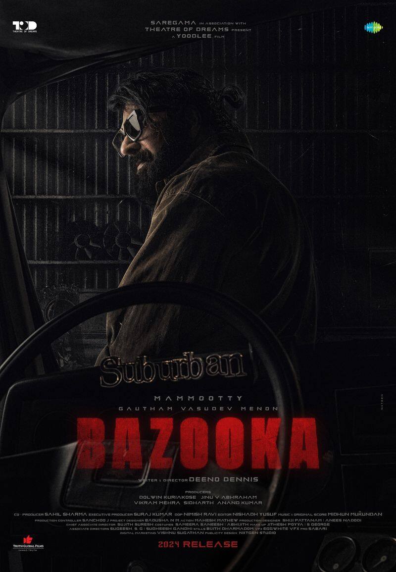 actor mammootty movie Bazooka new update release date gautham vasudev menon nrn