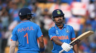cricket Shreyas Iyer and KL Rahul forge highest fourth-wicket partnership in ODI World Cup history osf cricket Shreyas Iyer and KL Rahul forge highest fourth-wicket partnership in ODI World Cup history osf